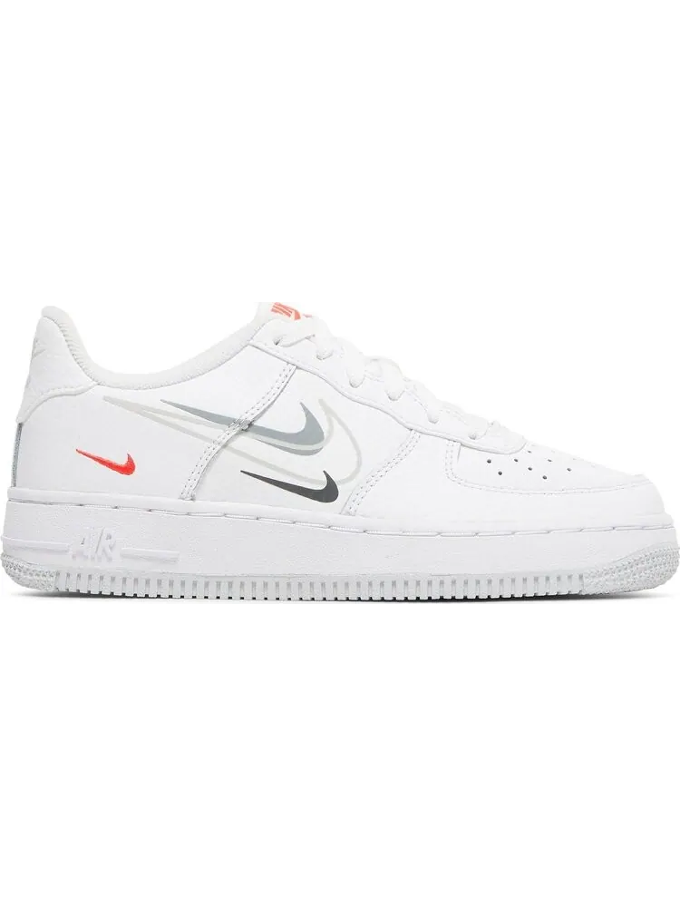 Кроссовки Nike Air Force 1 Low GS 'Multi-Swoosh' — изображение 1 из 8, белый
