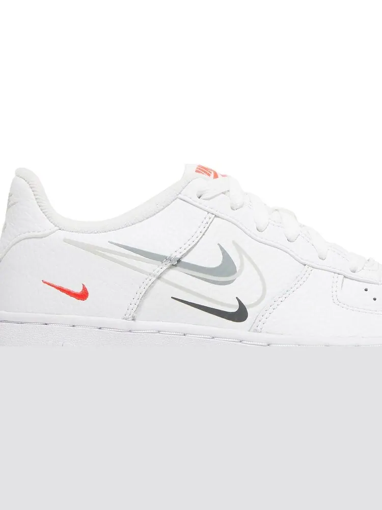 Кроссовки Nike Air Force 1 Low GS 'Multi-Swoosh' — изображение 2 из 8, белый