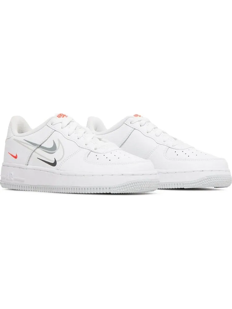 Кроссовки Nike Air Force 1 Low GS 'Multi-Swoosh' — изображение 8 из 8, белый