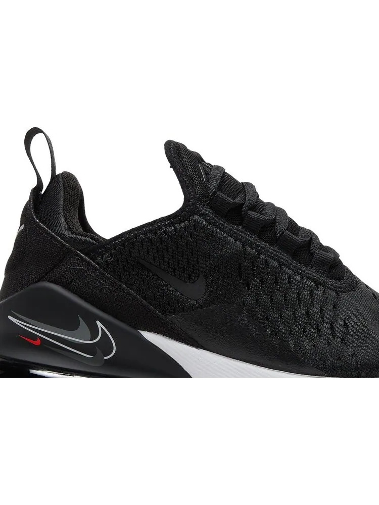 Кроссовки Nike Air Max 270 GS 'Black Particle Grey' — изображение 2 из 8, черный