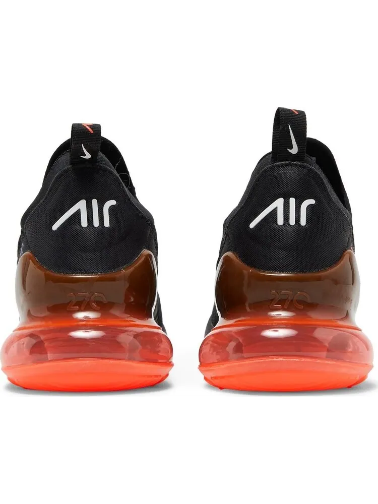 Кроссовки Nike Air Max 270 'Black Bright Crimson' — изображение 6 из 8, черный