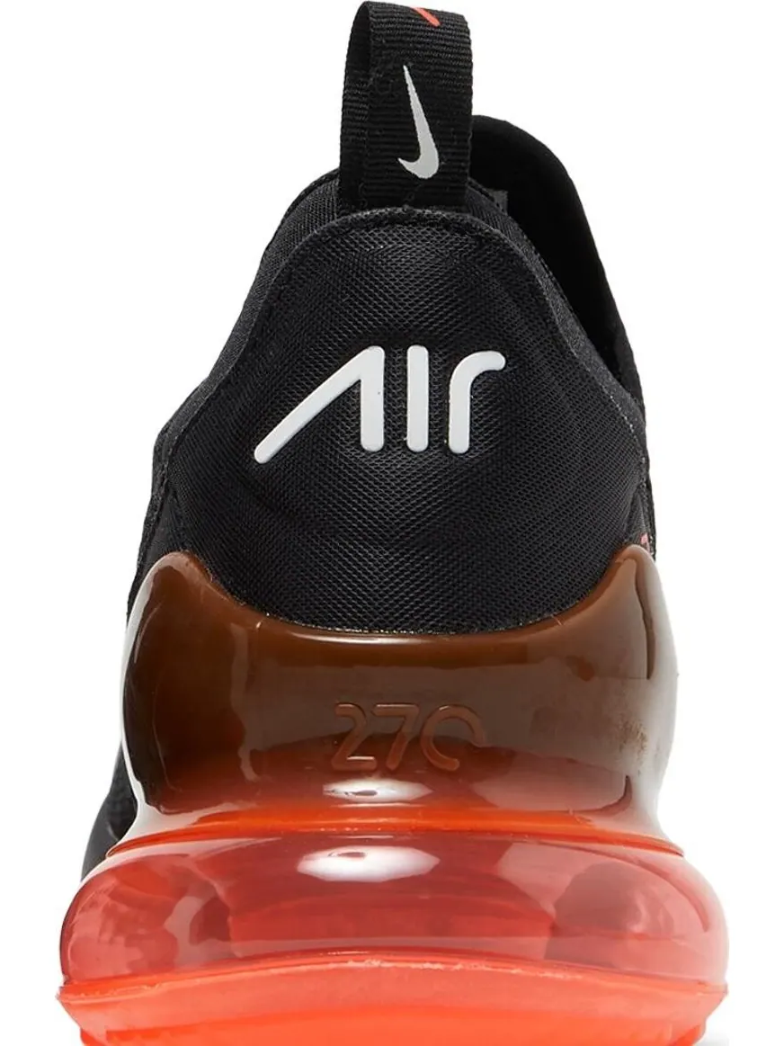 Кроссовки Nike Air Max 270 'Black Bright Crimson' — изображение 7 из 8, черный
