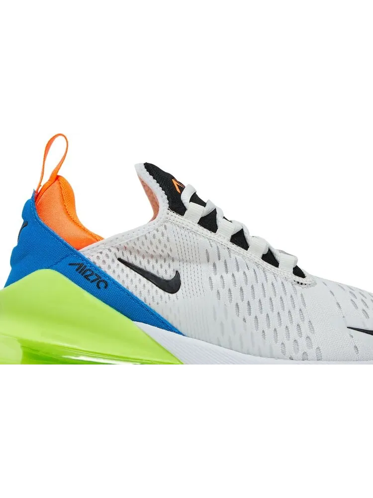Кроссовки Nike Wmns Air Max 270 'Summit White Volt' — изображение 2 из 9, белый