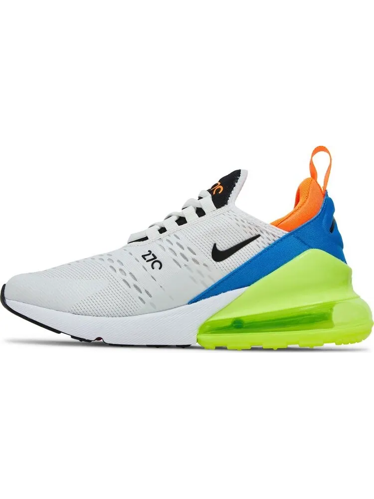 Кроссовки Nike Wmns Air Max 270 'Summit White Volt' — изображение 3 из 9, белый