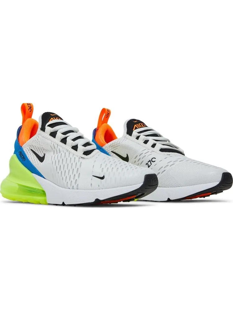 Кроссовки Nike Wmns Air Max 270 'Summit White Volt' — изображение 8 из 9, белый