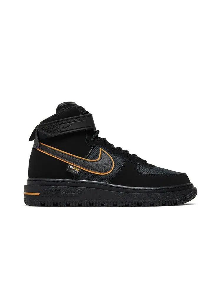 Кроссовки Nike Air Force 1 Boot 'Black University Gold' — изображение 2 из 9
