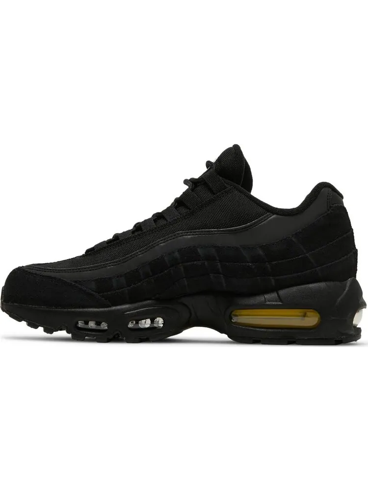 Кроссовки Nike Air Max 95 'Black Yellow Strike' — изображение 3 из 7, черный