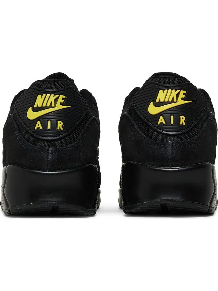 Кроссовки Nike Air Max 90 'Reflective Swoosh - Black Yellow Strike' — изображение 6 из 8, черный