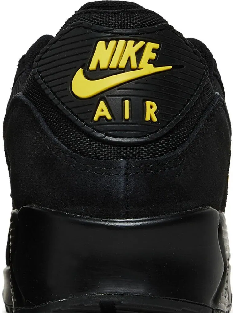 Кроссовки Nike Air Max 90 'Reflective Swoosh - Black Yellow Strike' — изображение 7 из 8, черный