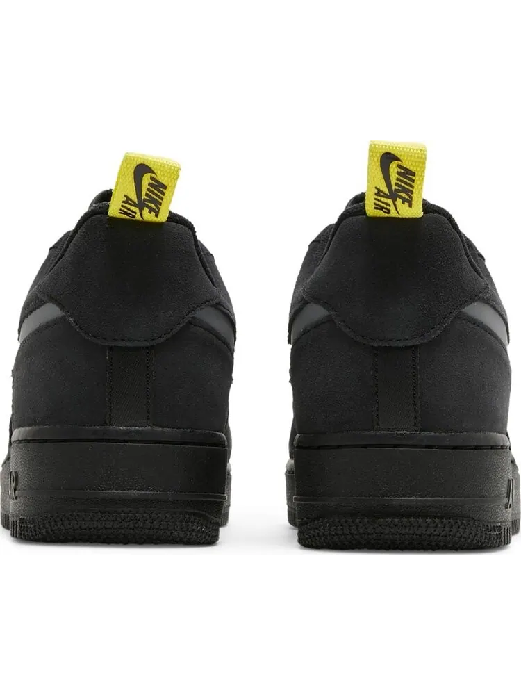 Кроссовки Nike Air Force 1 Low 'Cut Out Swoosh - Black' — изображение 6 из 8, черный