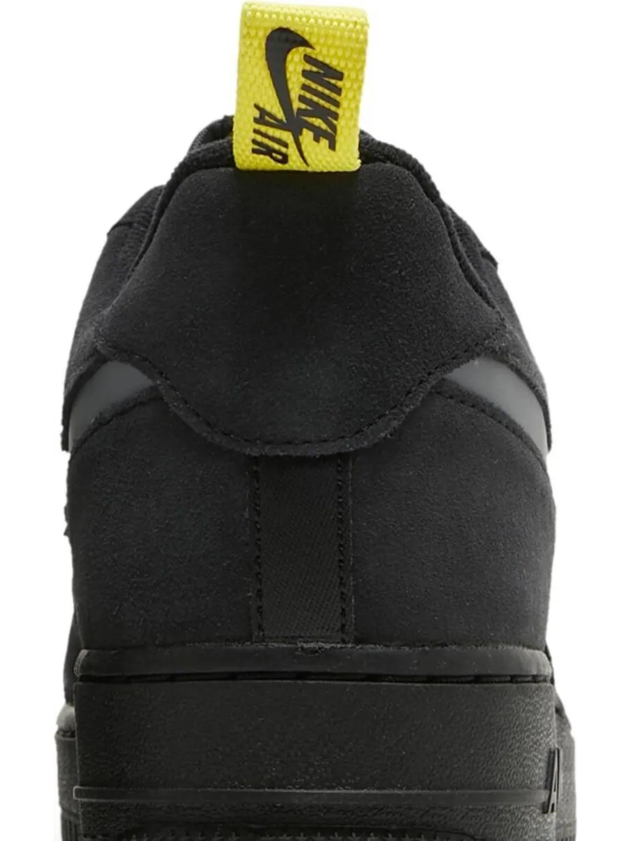 Кроссовки Nike Air Force 1 Low 'Cut Out Swoosh - Black' — изображение 7 из 8, черный
