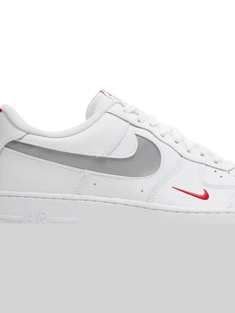 Кроссовки Nike Air Force 1 Low 'Cut Out Swoosh - White' — изображение 2 из 9, белый