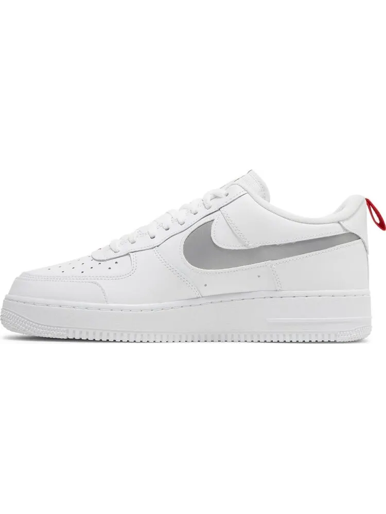Кроссовки Nike Air Force 1 Low 'Cut Out Swoosh - White' — изображение 3 из 9, белый