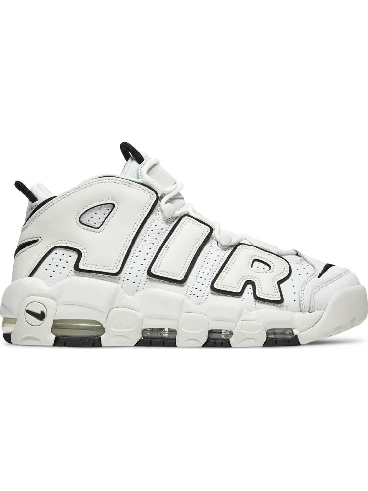 Кроссовки Nike Wmns Air More Uptempo 'White Black' — изображение 1 из 8, белый