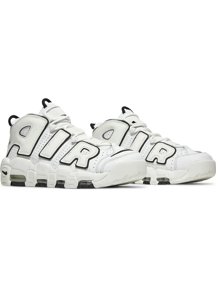 Кроссовки Nike Wmns Air More Uptempo 'White Black' — изображение 8 из 8, белый