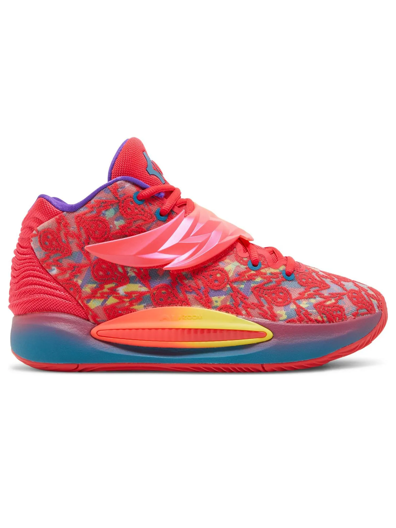Кроссовки Nike KD 14 EP 'Ron English 3' — изображение 1 из 8, красный