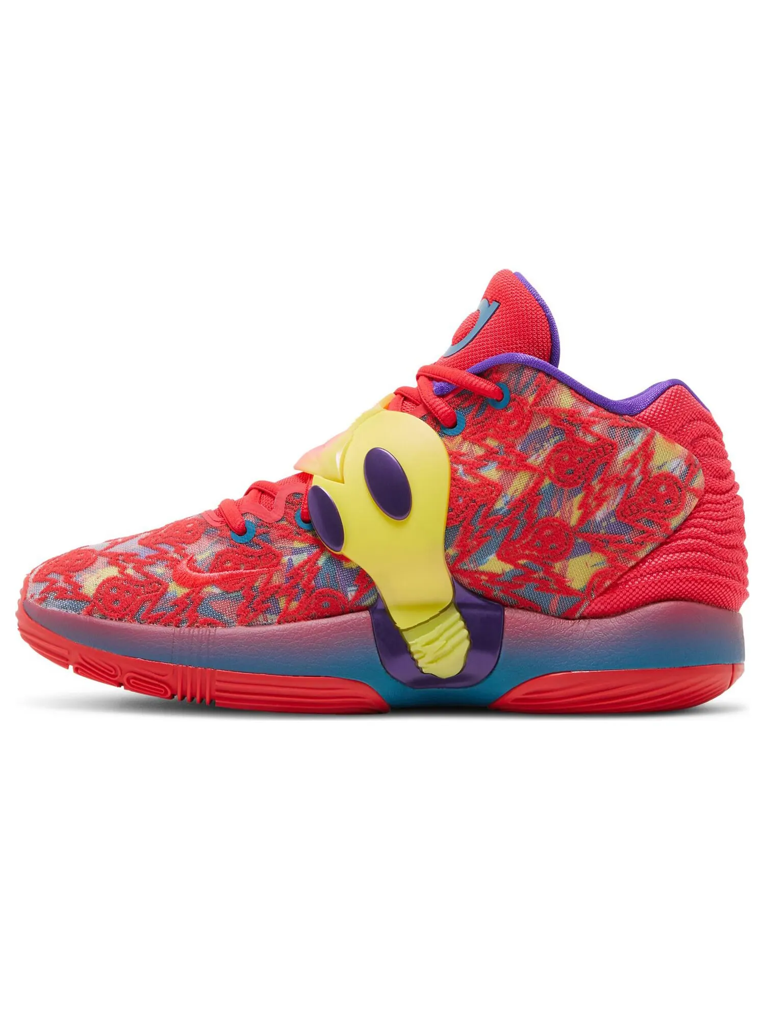 Кроссовки Nike KD 14 EP 'Ron English 3' — изображение 3 из 8, красный