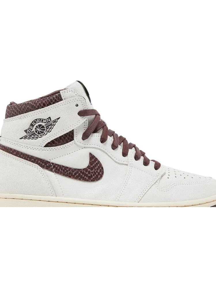 Кроссовки A Ma Mani?re x Air Jordan 1 High OG Airness — изображение 2 из 10, бежевый