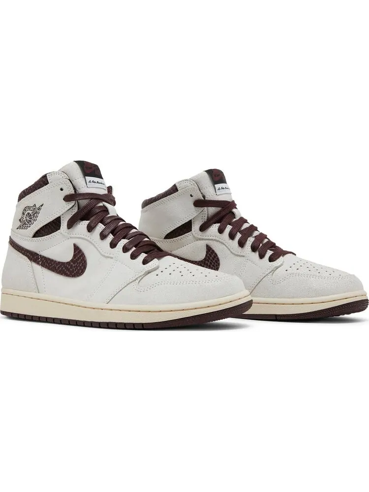 Кроссовки A Ma Mani?re x Air Jordan 1 High OG Airness — изображение 8 из 10, бежевый
