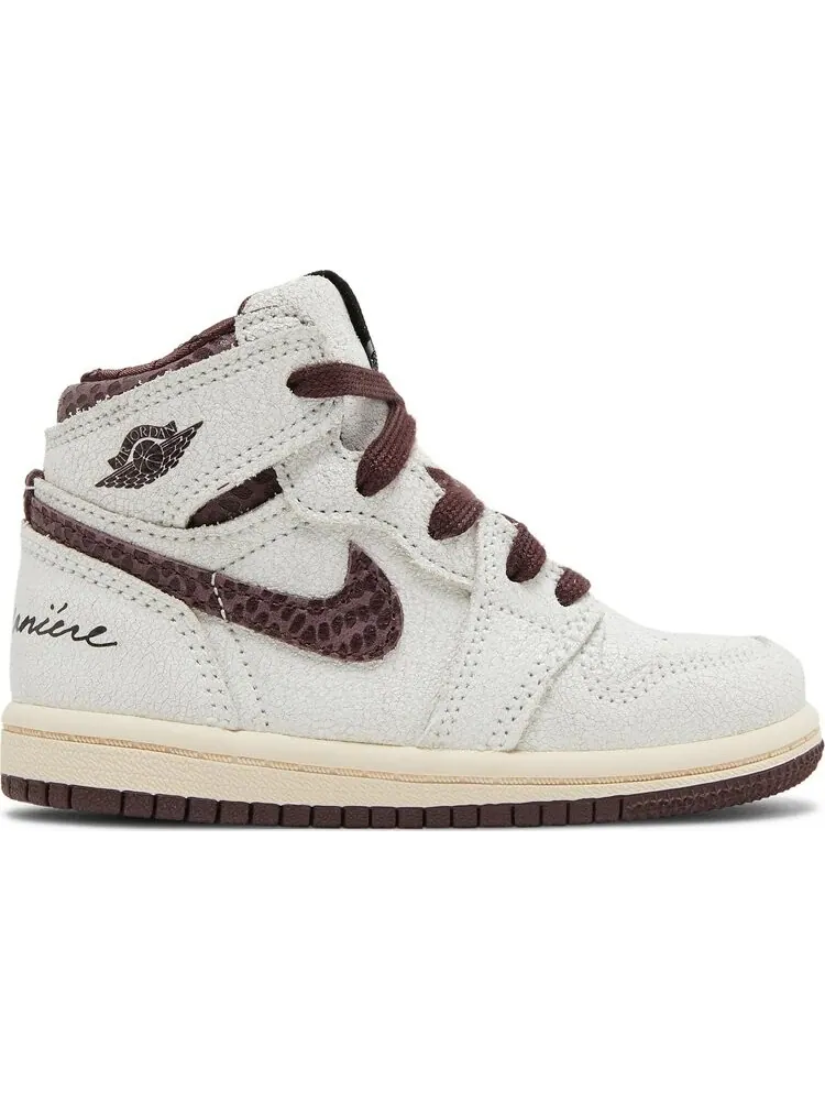 Кроссовки A Ma Maniére x Air Jordan 1 High OG TD — изображение 1 из 8, бежевый