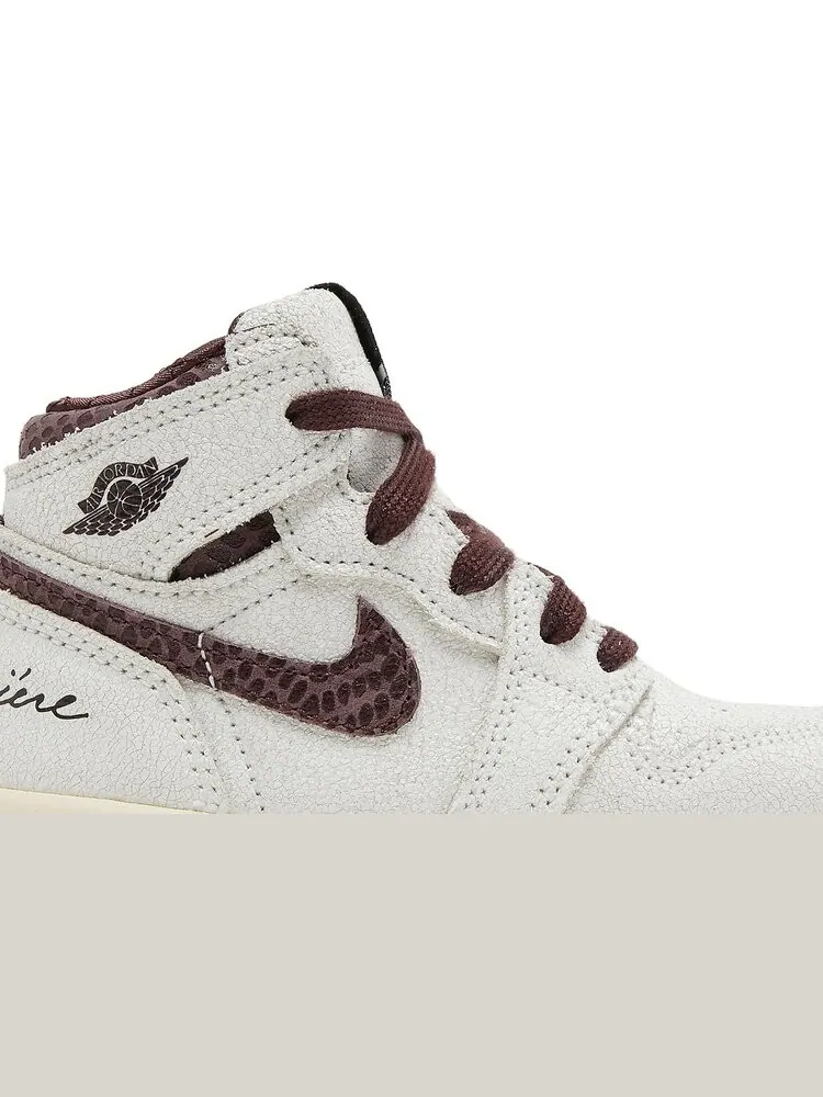 Кроссовки A Ma Maniére x Air Jordan 1 High OG TD — изображение 2 из 8, бежевый
