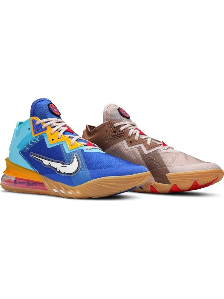 Кроссовки Nike Xbox x Space Jam x LeBron 18 Low 'Wile E. x Roadrunner' Special Box — изображение 8 из 10, мульти