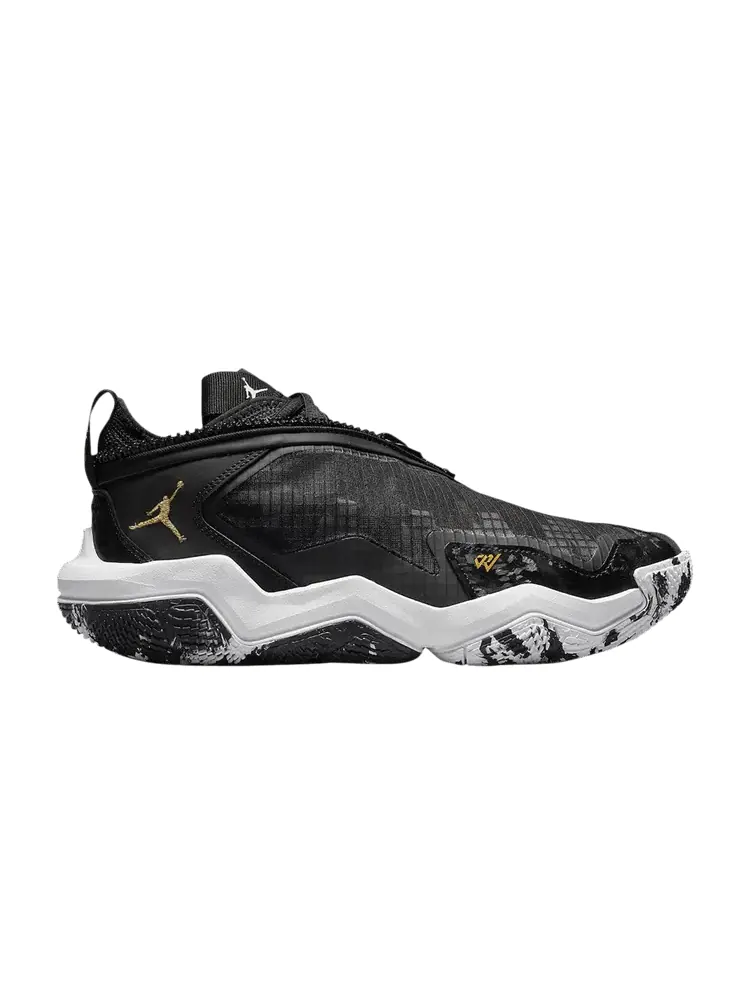 Кроссовки Jordan Why Not Zer0.6 'Black Gold' — изображение 1 из 1, черный золотистый