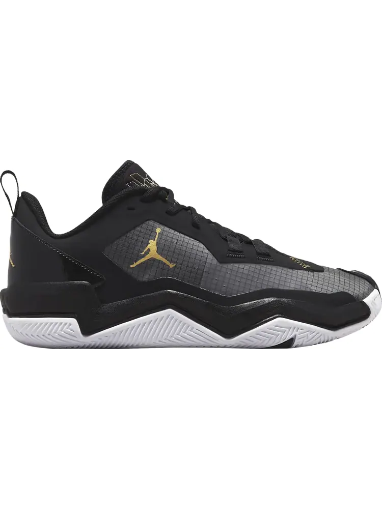 Кроссовки Jordan One Take 4 Black Metallic Gold — изображение 1 из 1, черный