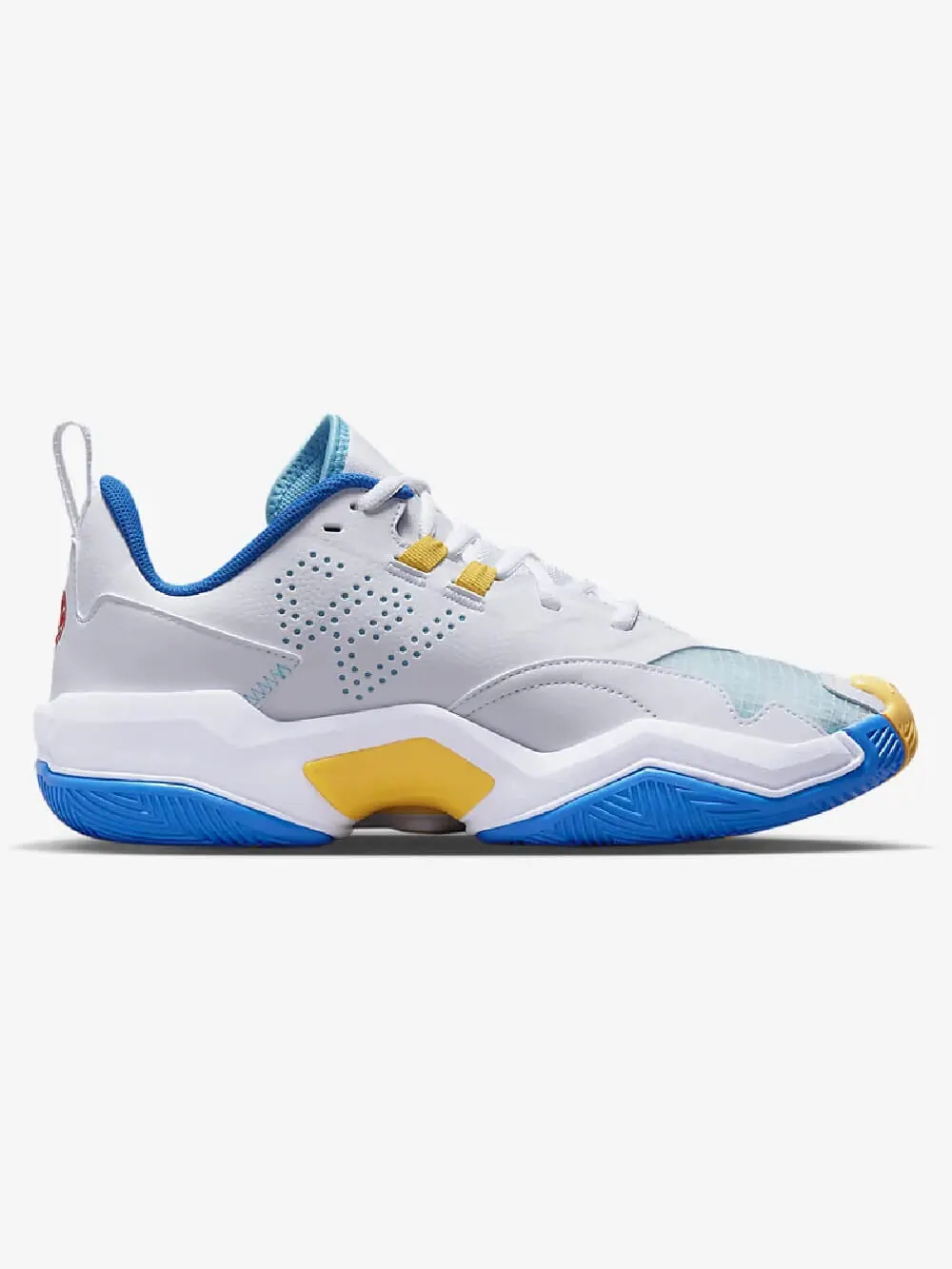 Кроссовки Nike Air Jordan One Take 4 — изображение 5 из 8, белый/желтый/голубой