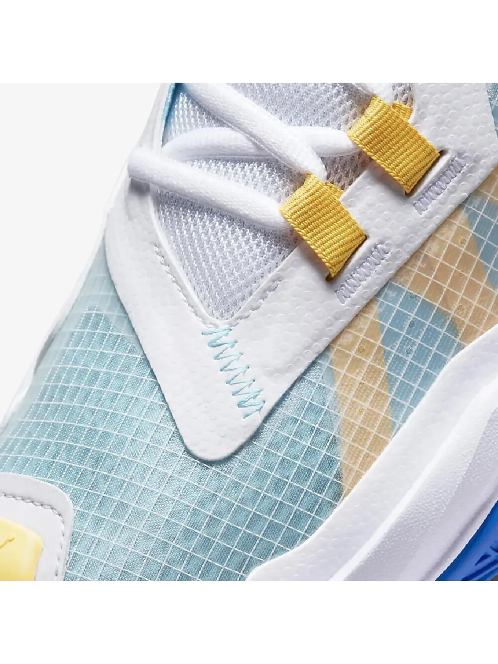 Кроссовки Nike Air Jordan One Take 4 — изображение 7 из 8, белый/желтый/голубой