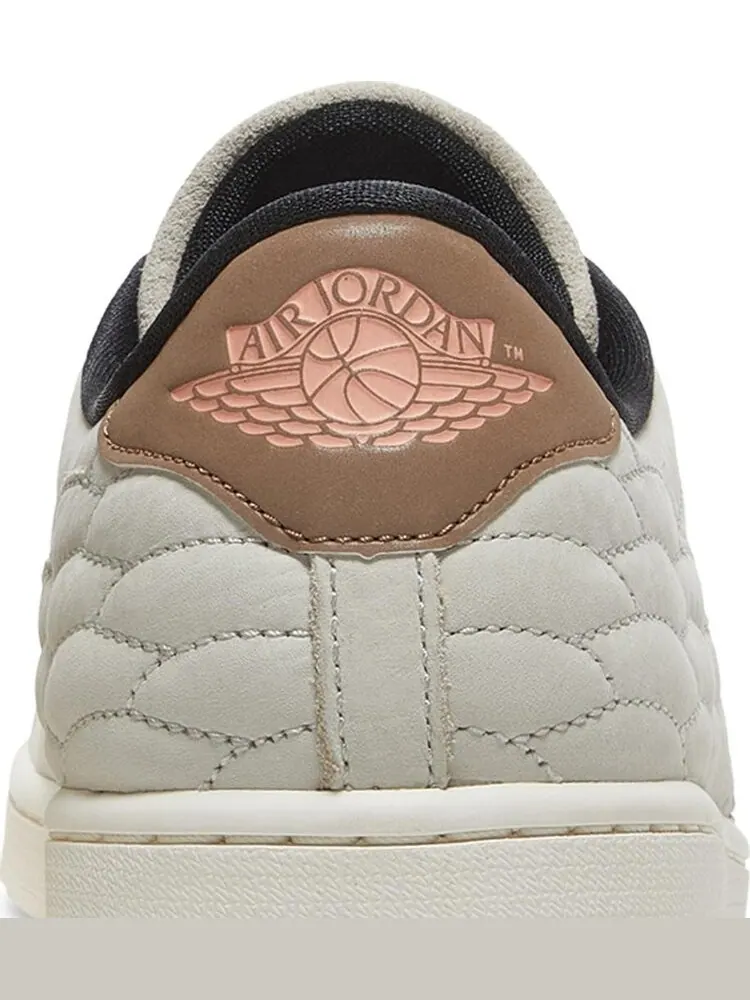 Кроссовки Air Jordan 1 Centre Court Light Bone — изображение 7 из 8, серый