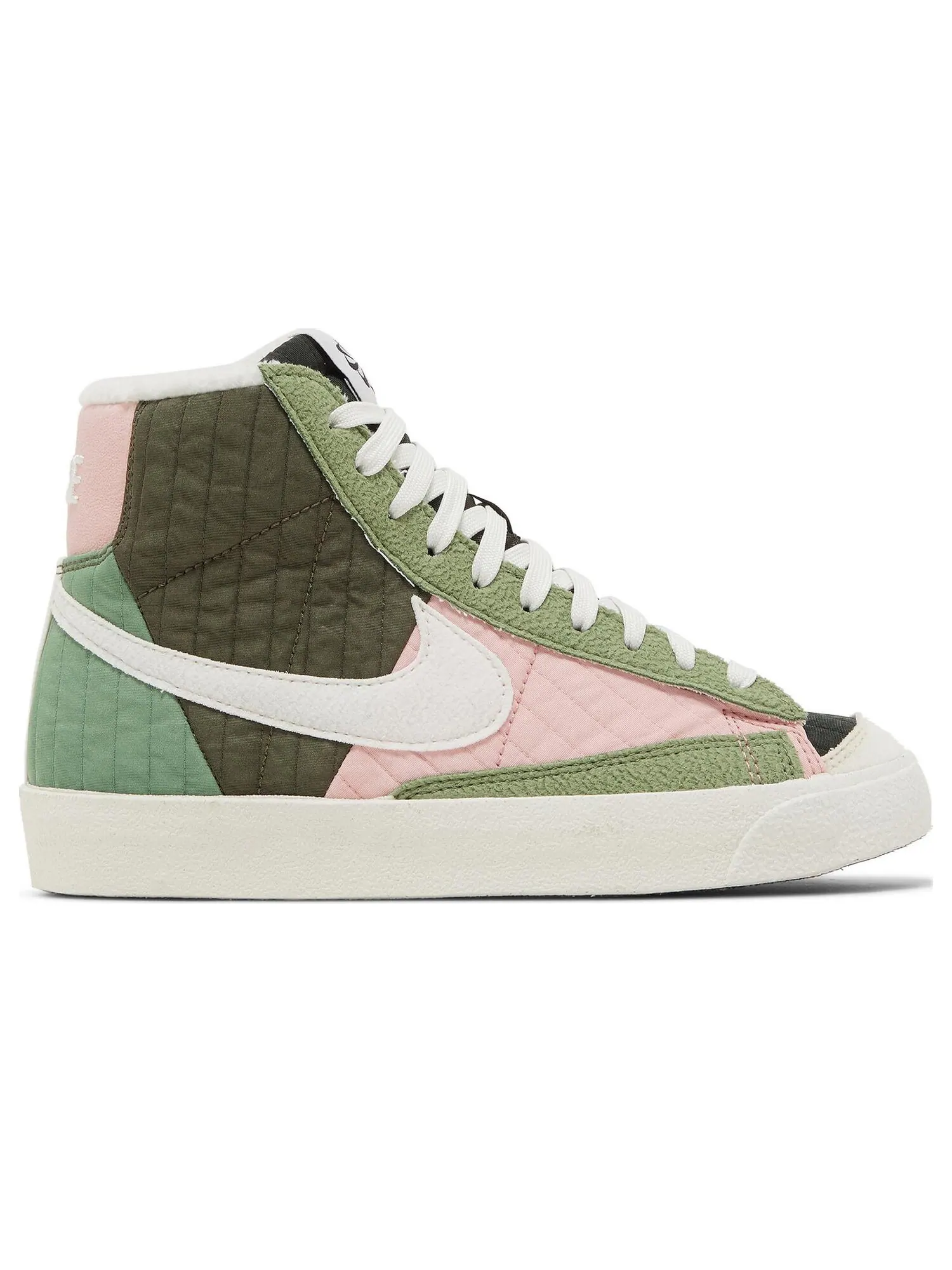 Кроссовки Nike Wmns Blazer Mid '77 LX Next Nature 'Toasty - Oil Green' — изображение 1 из 8, зеленый