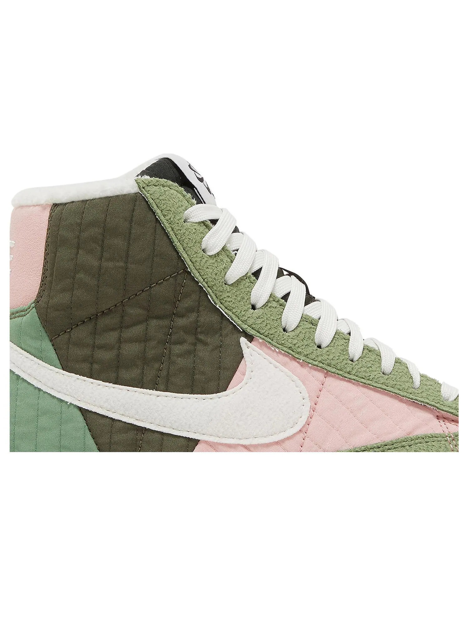 Кроссовки Nike Wmns Blazer Mid '77 LX Next Nature 'Toasty - Oil Green' — изображение 2 из 8, зеленый