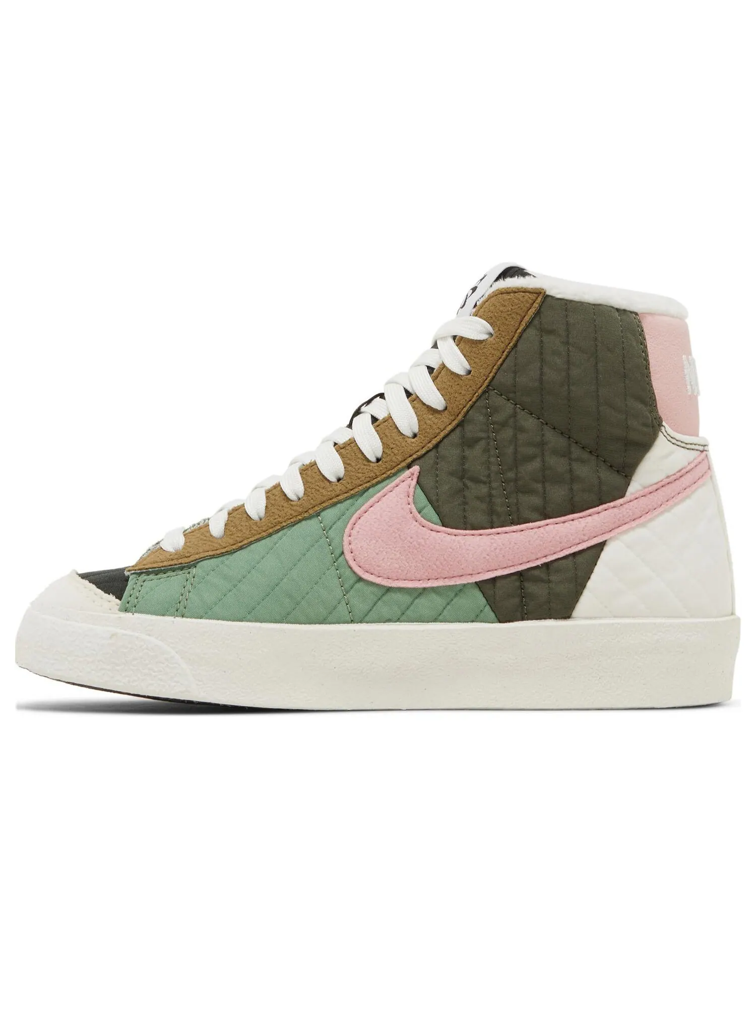 Кроссовки Nike Wmns Blazer Mid '77 LX Next Nature 'Toasty - Oil Green' — изображение 3 из 8, зеленый