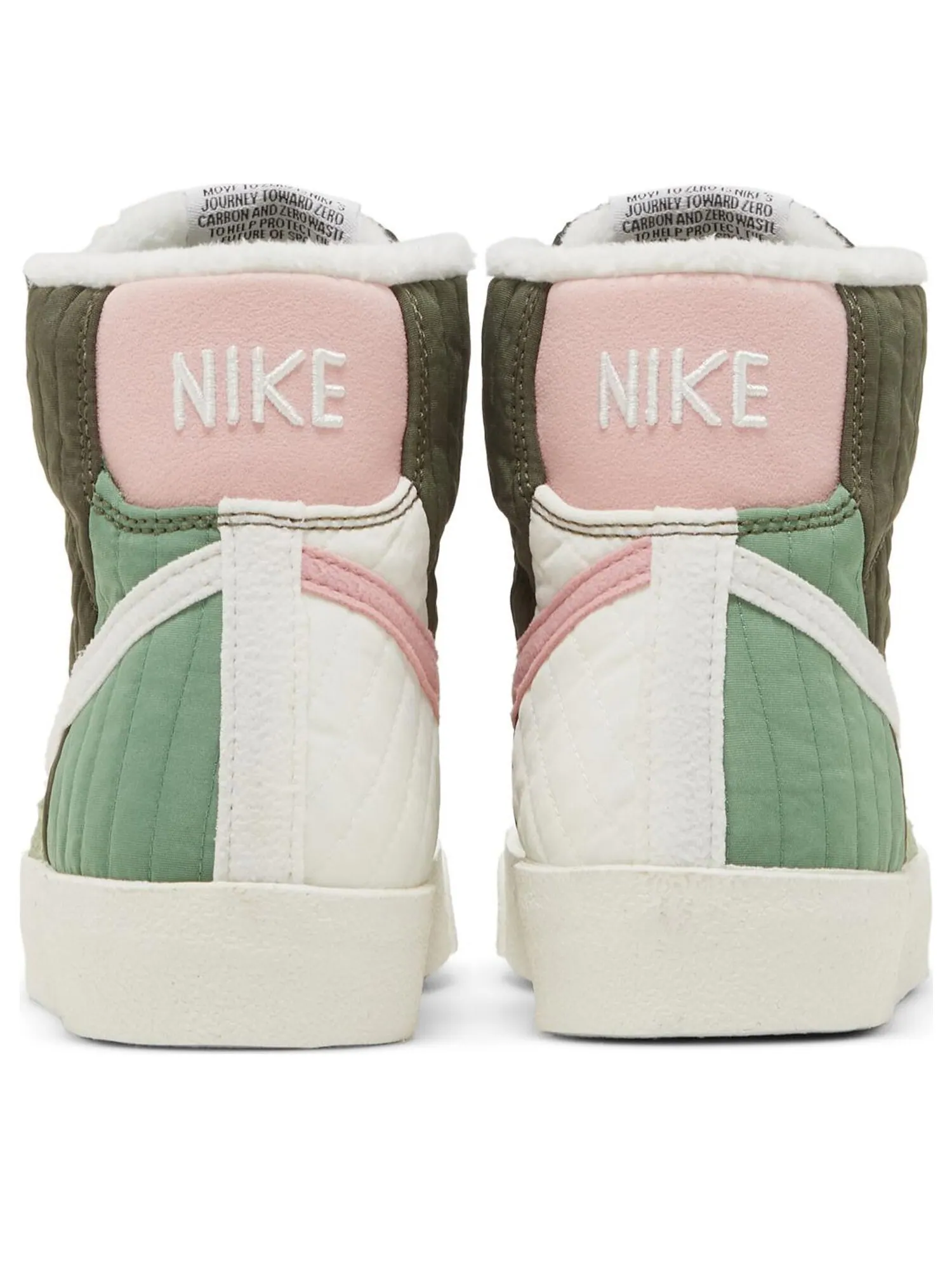 Кроссовки Nike Wmns Blazer Mid '77 LX Next Nature 'Toasty - Oil Green' — изображение 6 из 8, зеленый