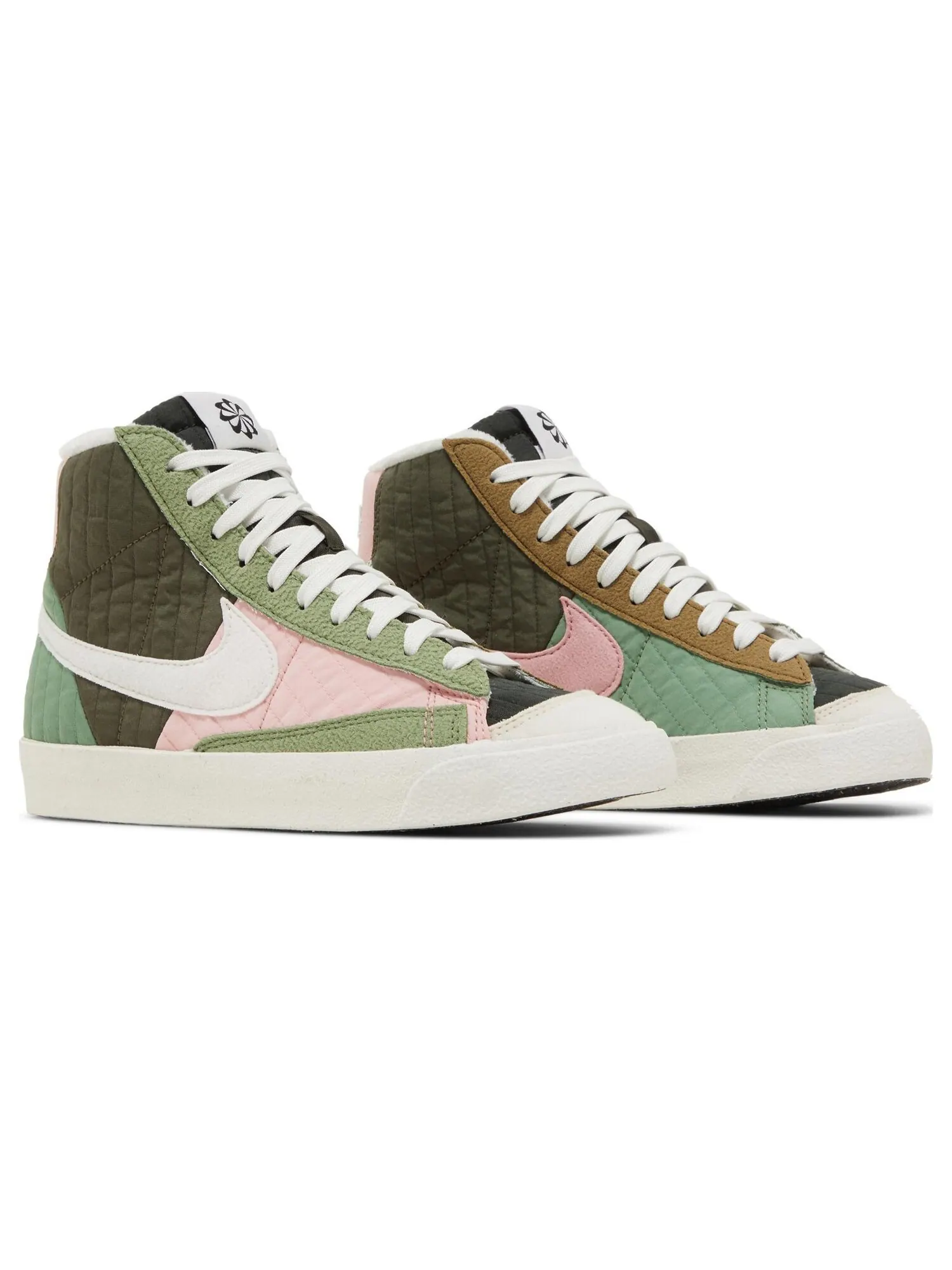 Кроссовки Nike Wmns Blazer Mid '77 LX Next Nature 'Toasty - Oil Green' — изображение 8 из 8, зеленый