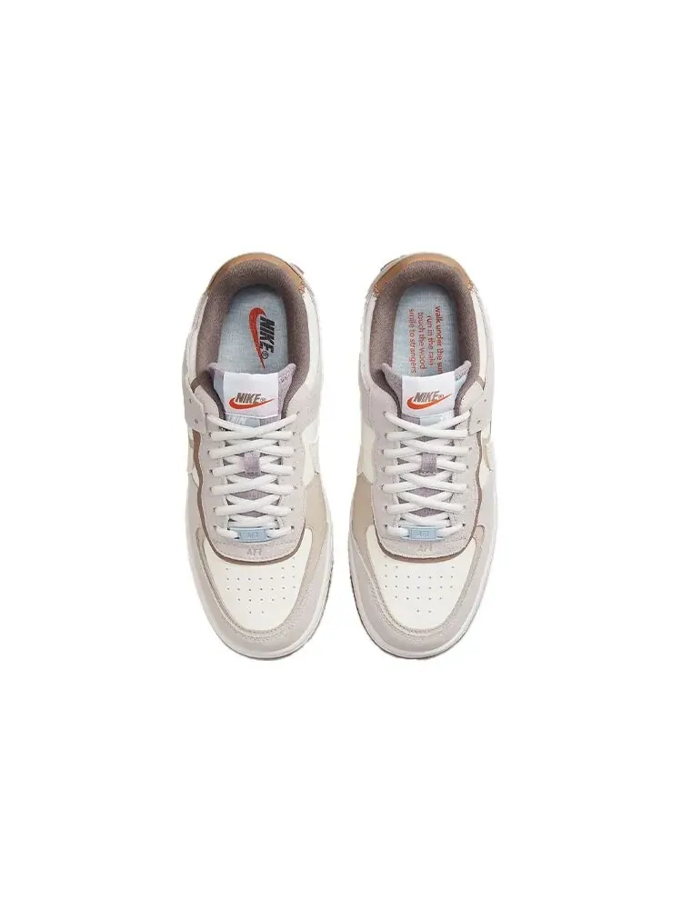 Кроссовки Nike Wmns Air Force 1 Shadow 'Sail Pale Ivory' — изображение 3 из 6, бежевый