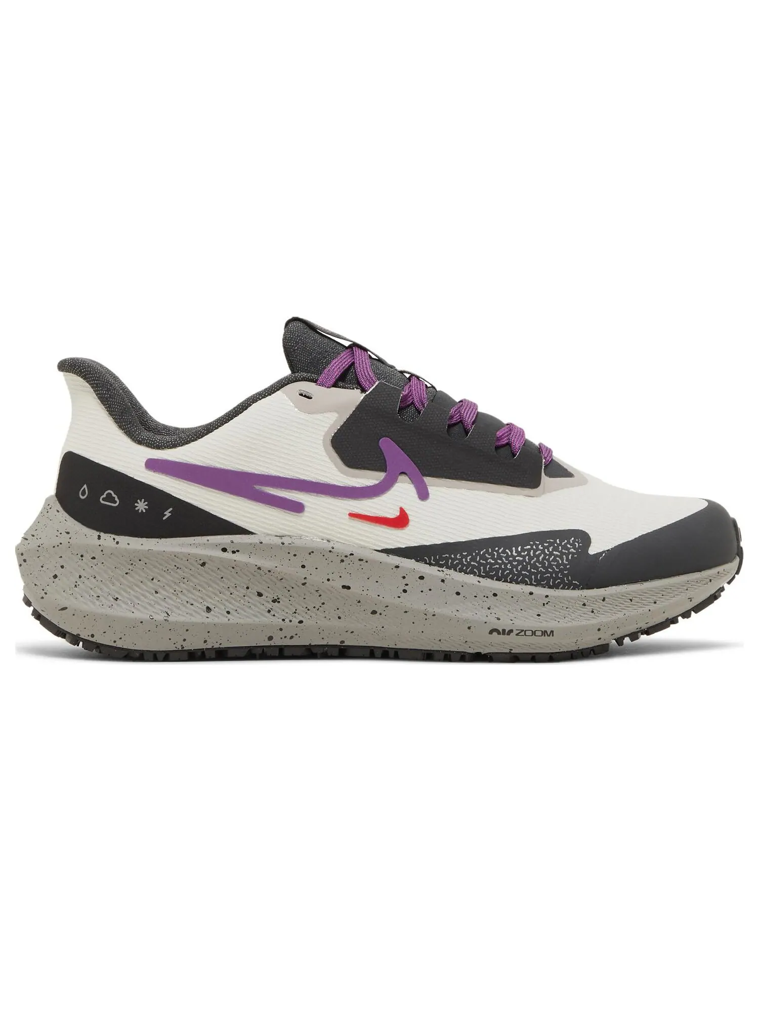 Кроссовки Nike Wmns Air Zoom Pegasus 39 Shield 'Light Bone Vivid Purple' — изображение 1 из 8, бежевый