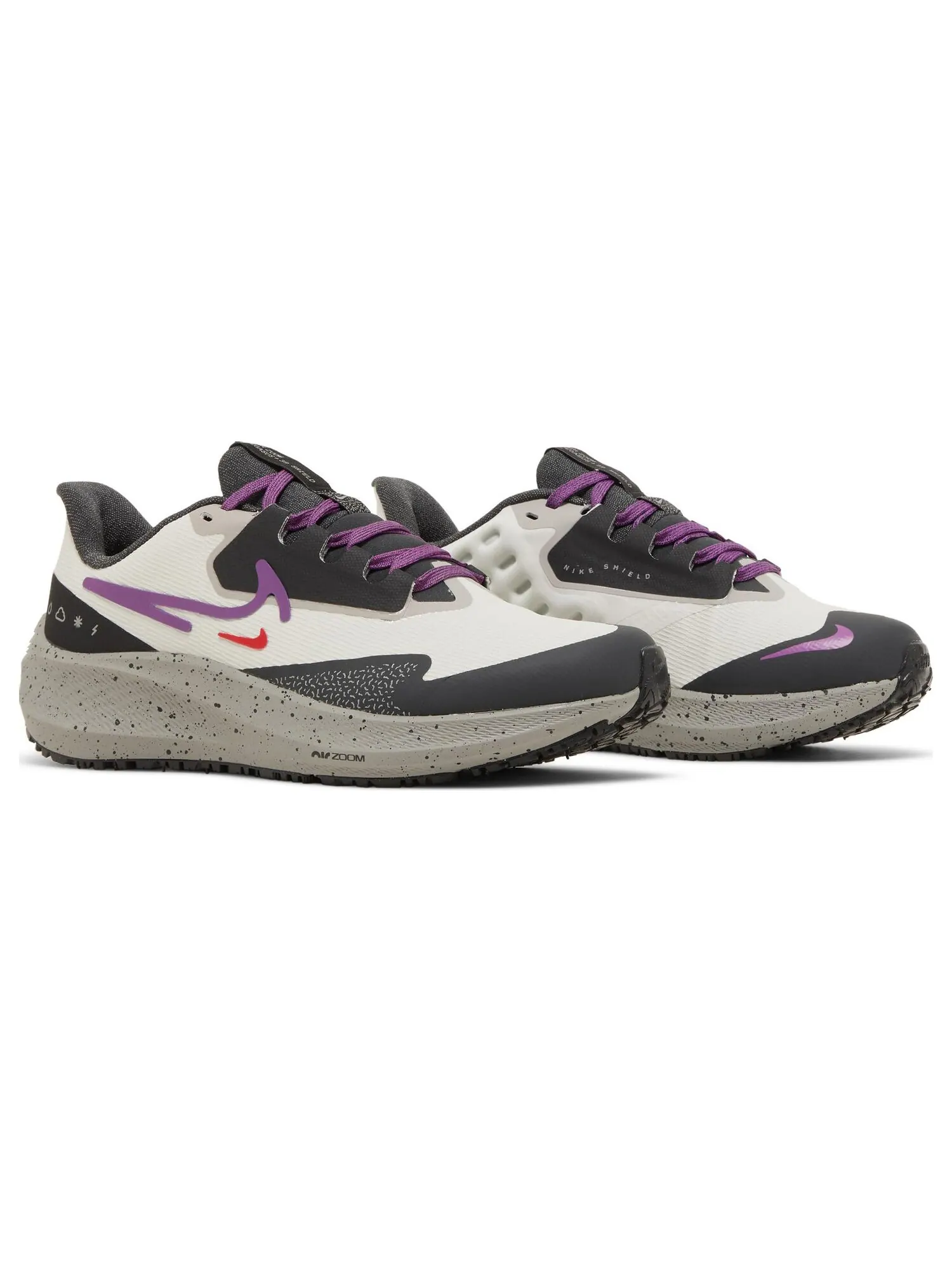 Кроссовки Nike Wmns Air Zoom Pegasus 39 Shield 'Light Bone Vivid Purple' — изображение 8 из 8, бежевый