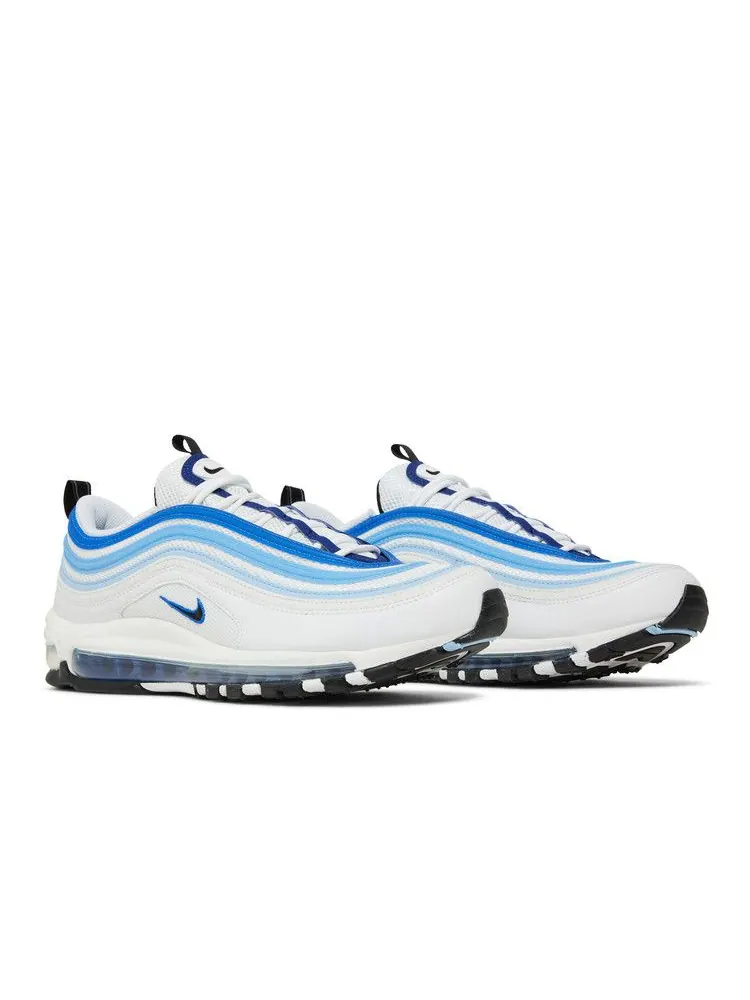Кроссовки Nike Air Max 97 'Blueberry' — изображение 9 из 9, белый/черный/синий/синий