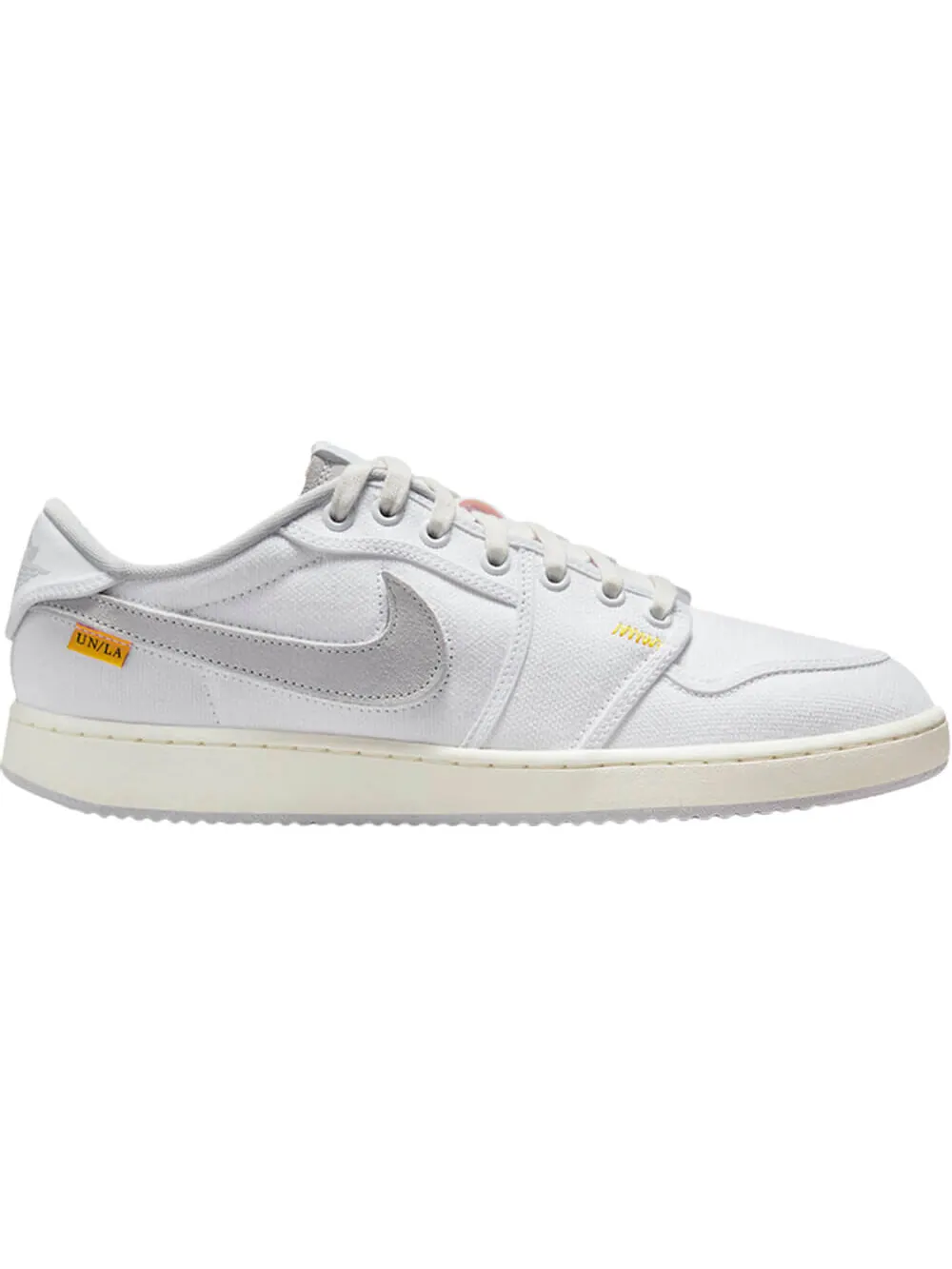Кроссовки Union LA x Air Jordan 1 KO Low 'White Neutral Grey' — изображение 1 из 1, белый