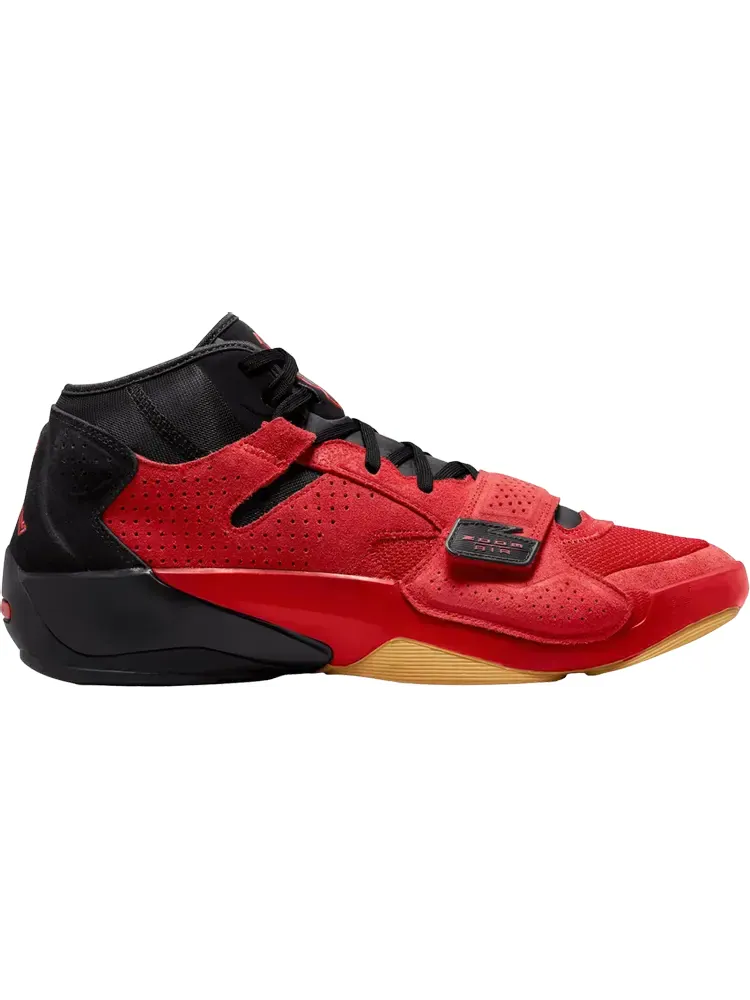 Кроссовки Jordan Zion 2 Red Suede Gum — изображение 1 из 1, красный