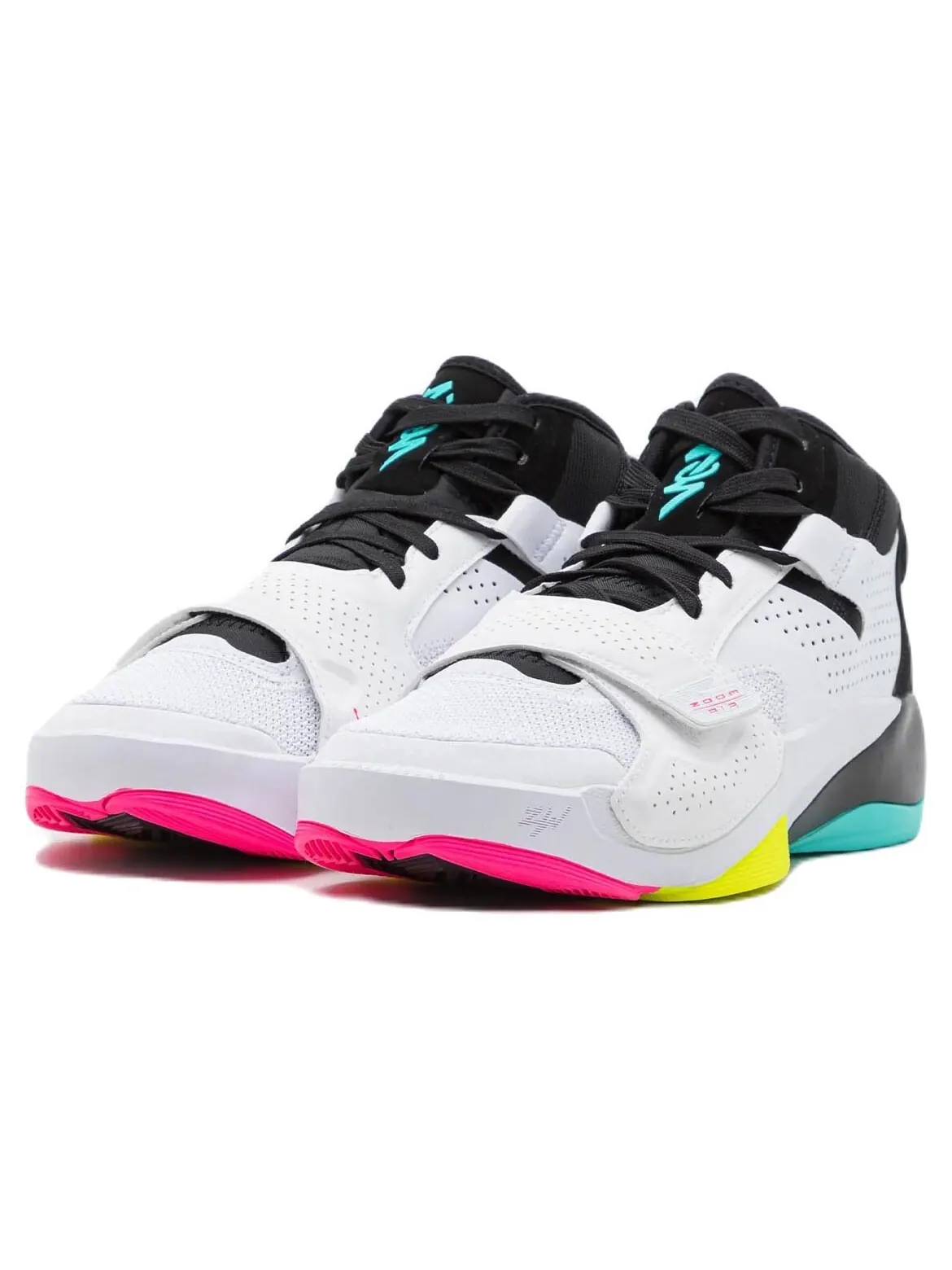 Кроссовки Nike Air Jordan Zion 2 — изображение 2 из 6, белый/черный