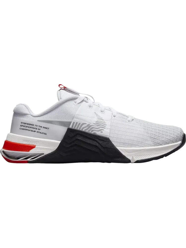 Кроссовки Wmns Metcon 8 'White Black Red' — изображение 1 из 1, белый