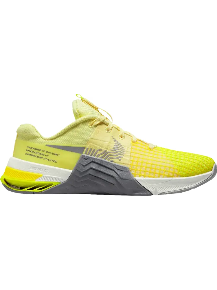 Кроссовки Wmns Metcon 8 'Citron Tint Cool Grey' — изображение 1 из 1, желтый
