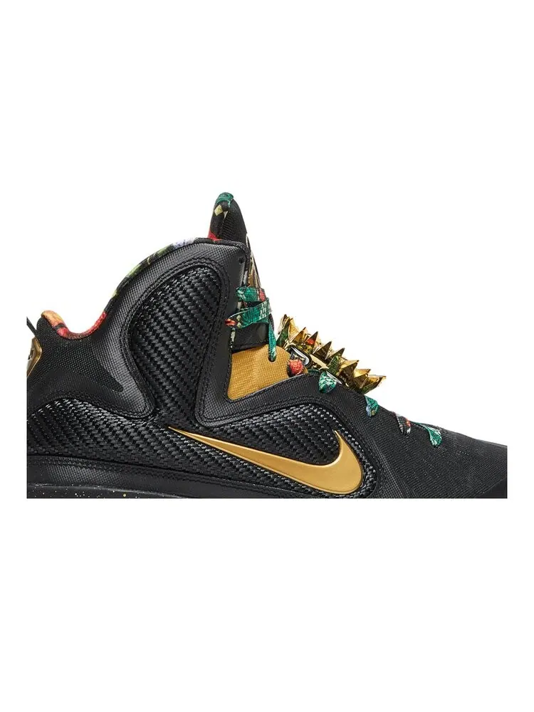 Кроссовки Nike LeBron 9 — изображение 2 из 4, черный