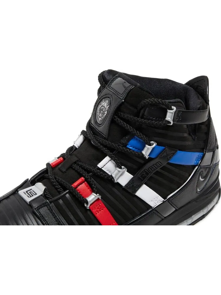 Кроссовки Nike Zoom LeBron 3 Retro 'Barbershop' — изображение 9 из 10, черный