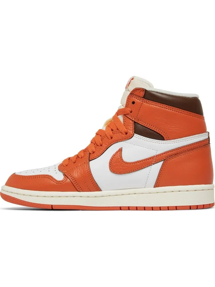 Кроссовки Wmns Air Jordan 1 High OG Starfish — изображение 3 из 10, оранжевый