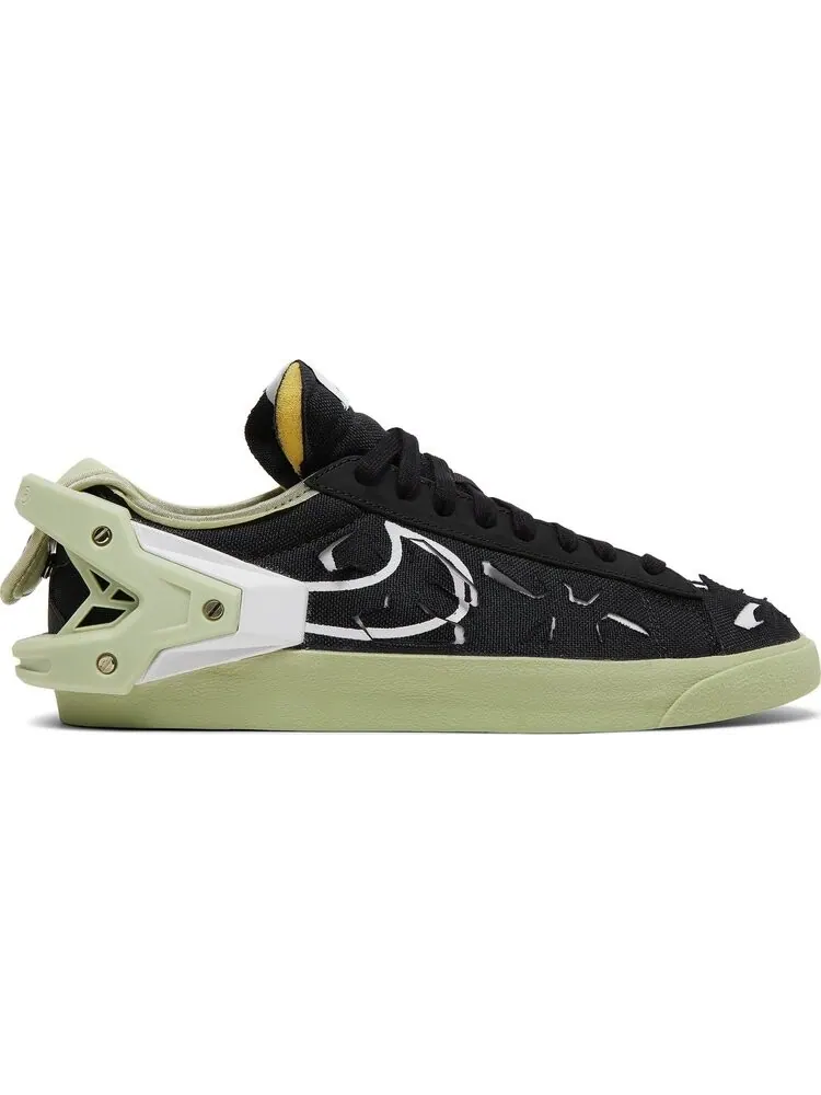 Кроссовки Nike Blazer Low x Acronym 'Black Olive Aura' — изображение 1 из 9, черный