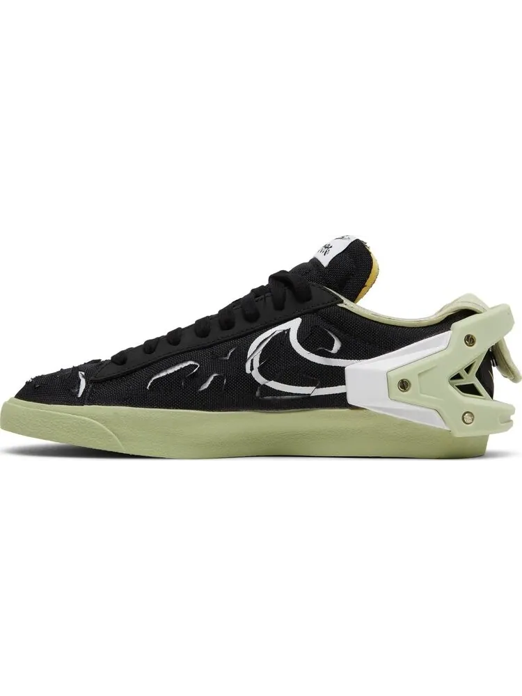 Кроссовки Nike Blazer Low x Acronym 'Black Olive Aura' — изображение 3 из 9, черный